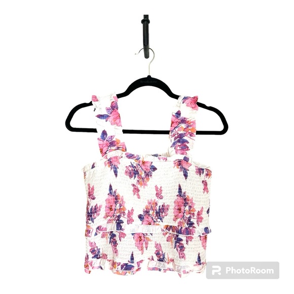 (THML) The Mason Floral Tank-Royal